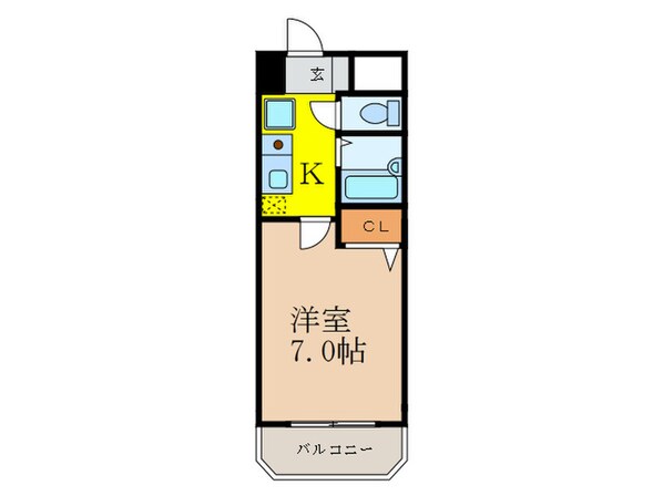 ﾉﾙﾃﾞﾝﾊｲﾑ東三国３－Ｂ棟の物件間取画像